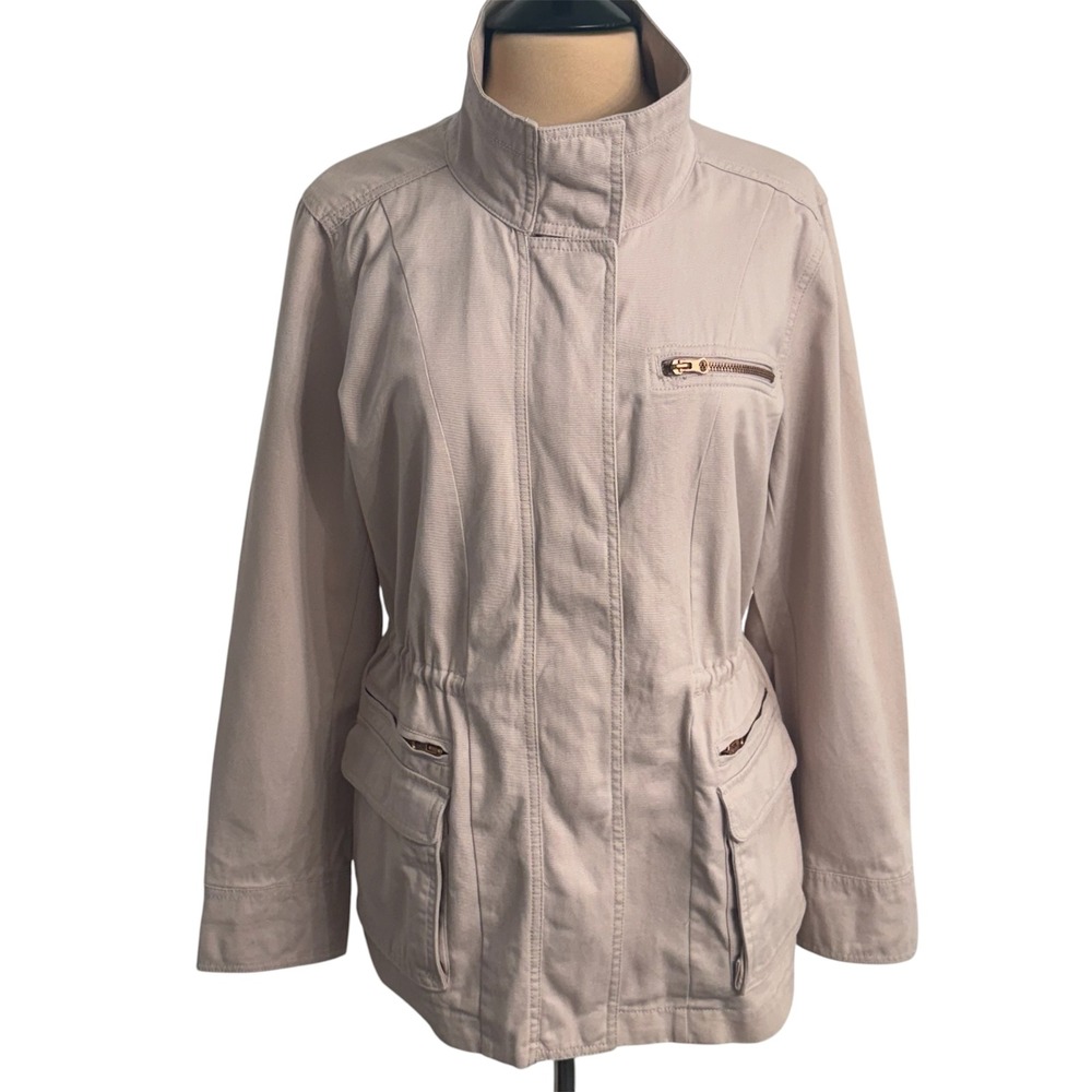 Gap Women's Blush Pink Cargo Utility Jacket